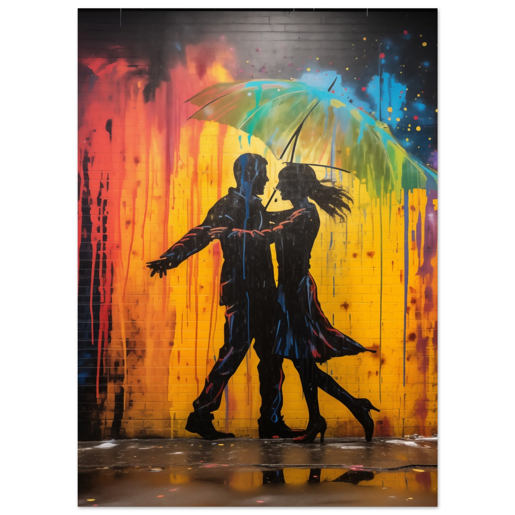 Rhytmus der Farben Poster 13x18 cm - Pixara