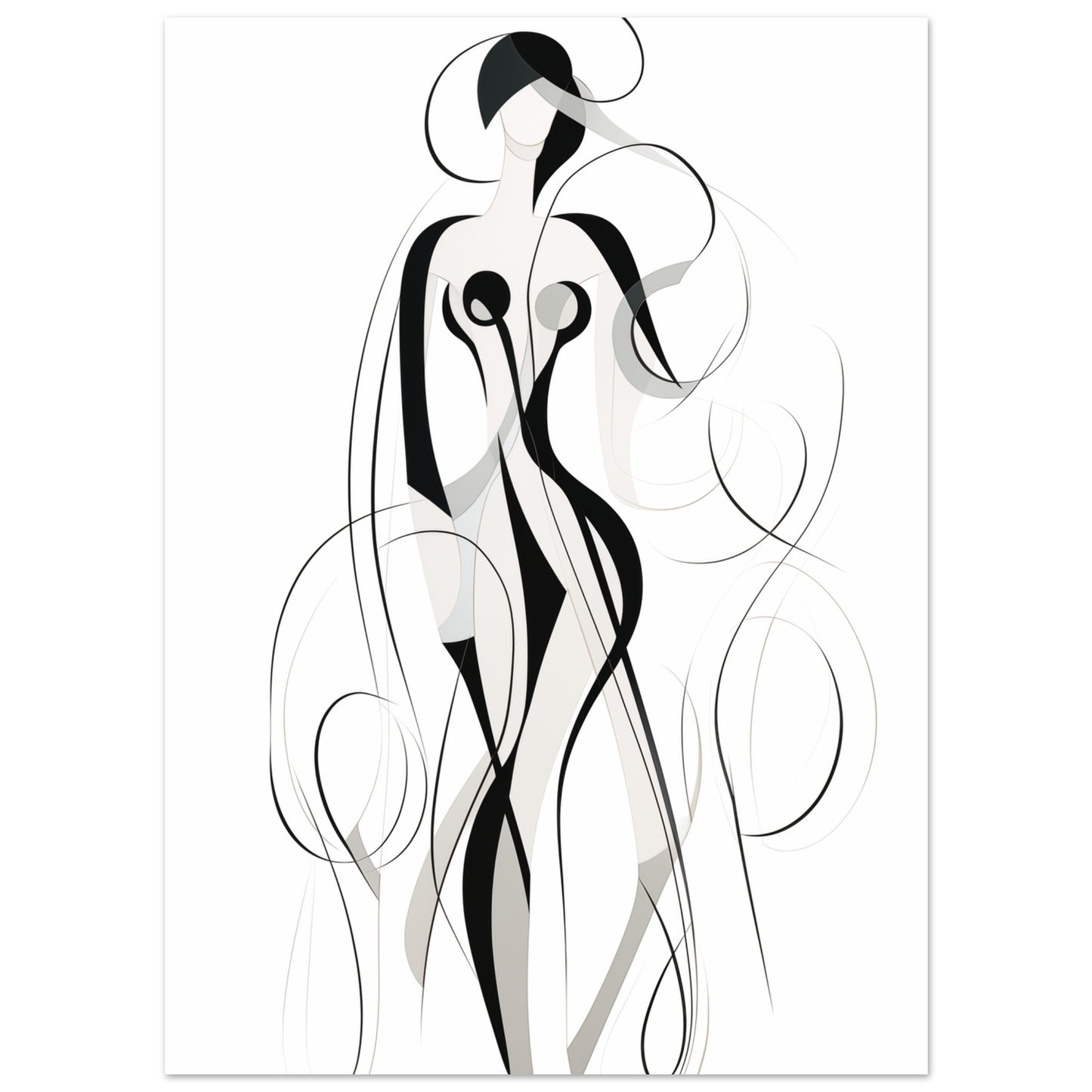 Elegance in Motion Poster 13x18 cm - Pixara