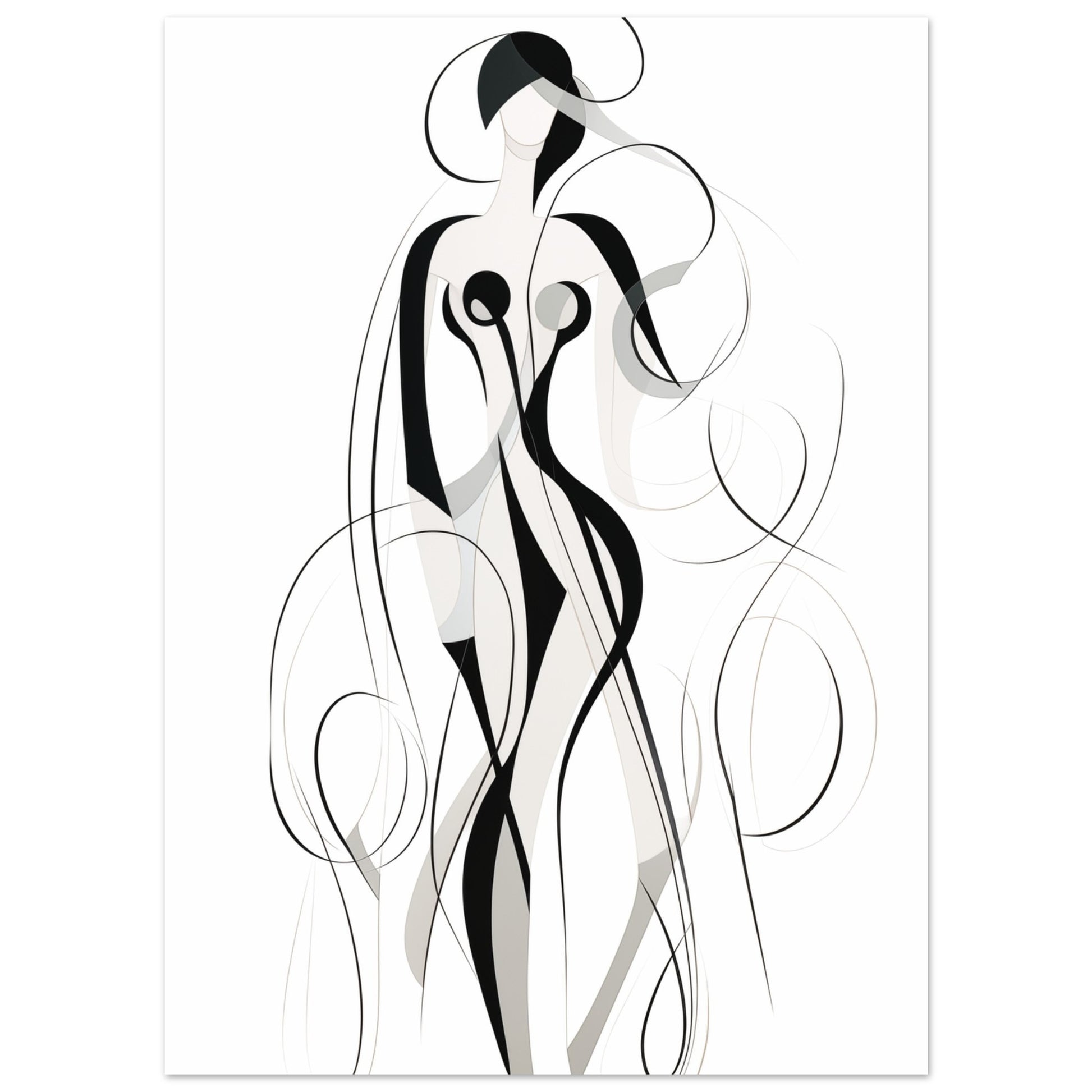 Elegance in Motion Poster 13x18 cm - Pixara