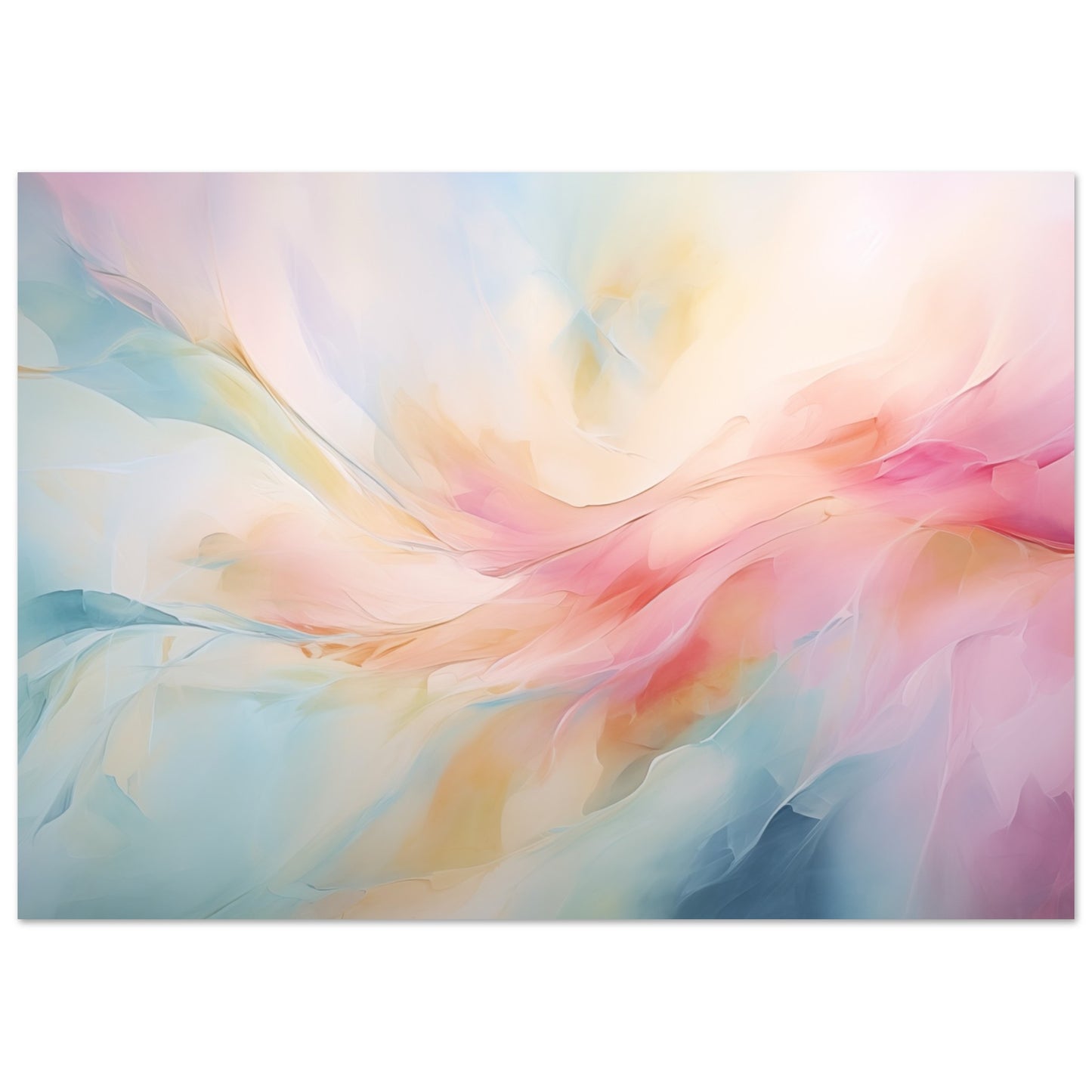 Pastellwind Poster A4 21x29.7 cm - Pixara