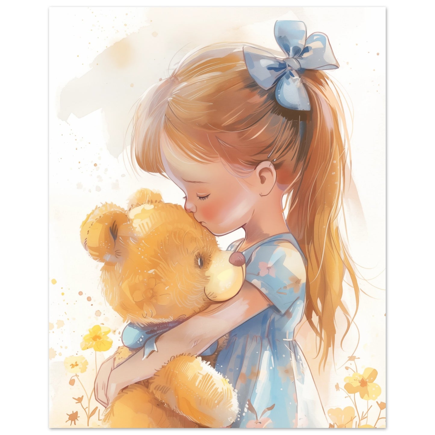 Emma und Herr Brummbär 20x25 cm - Pixara
