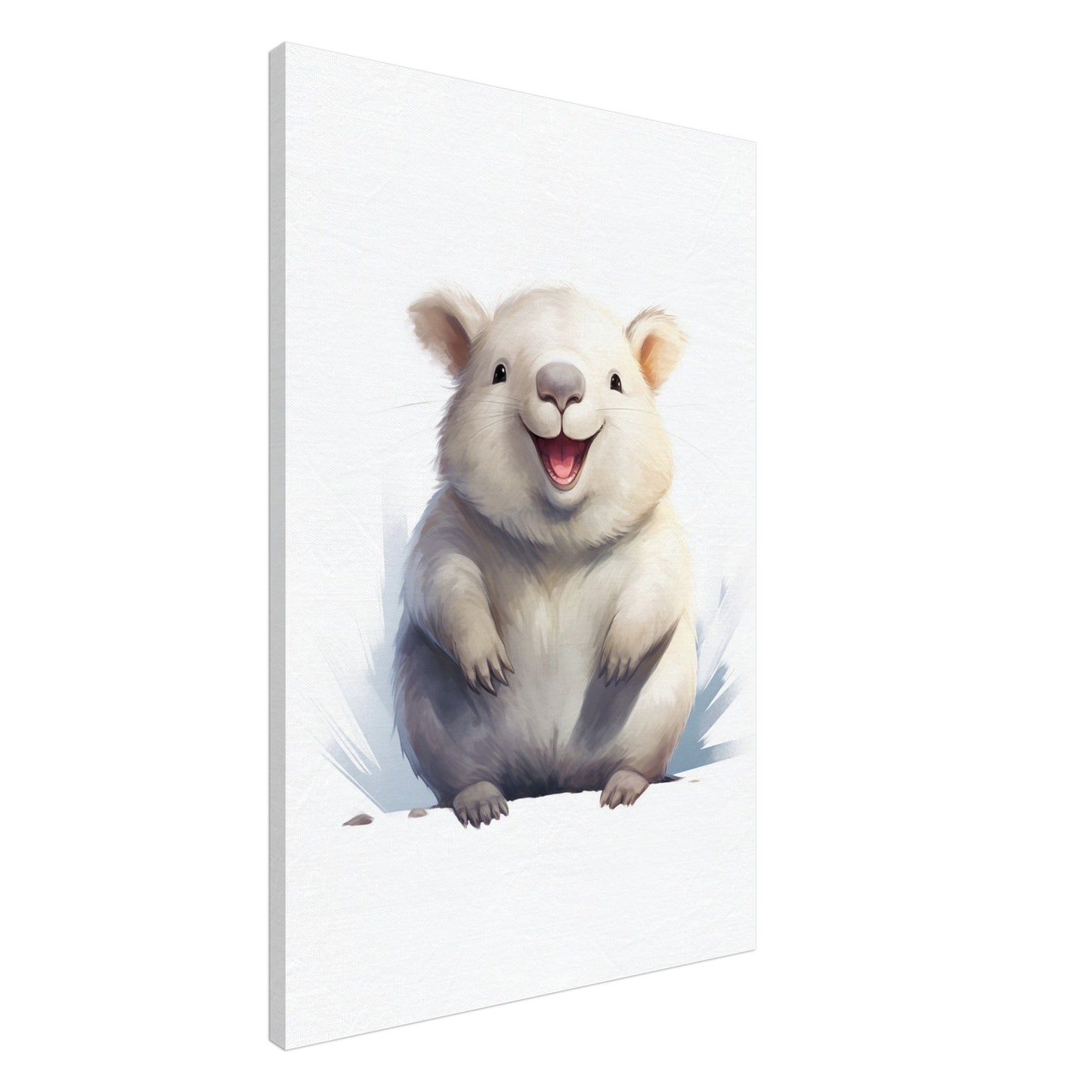 Wombat "Willi" Leinwand 60x90 cm - Pixara