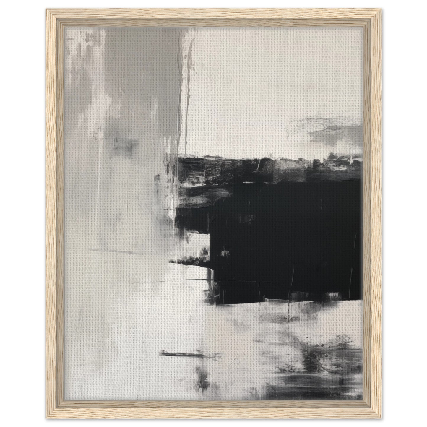 Silent Reflections | Gerahmte Leinwand Holzrahmen 40x50 cm - Pixara