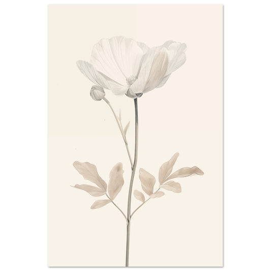 Zarte Blüte 60x90 cm - Pixara