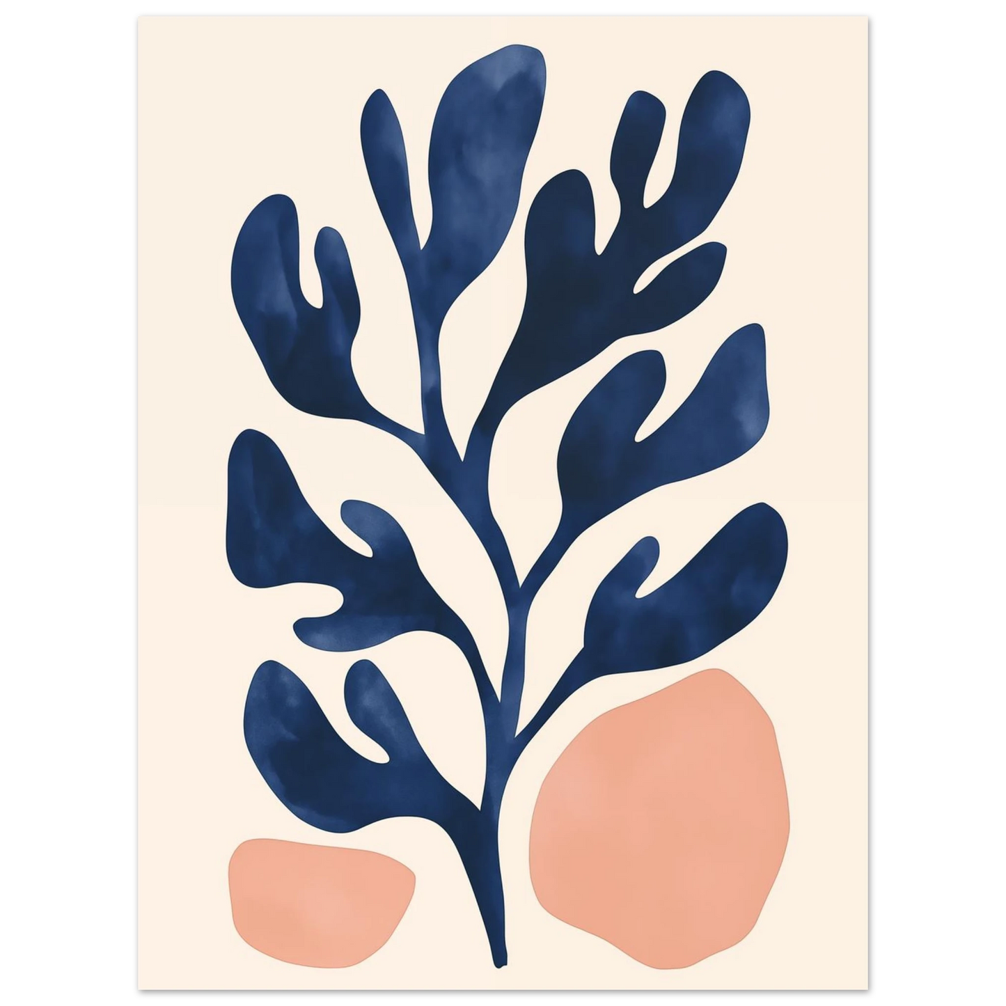Botanische Ruhe Poster 30x40 cm - Pixara