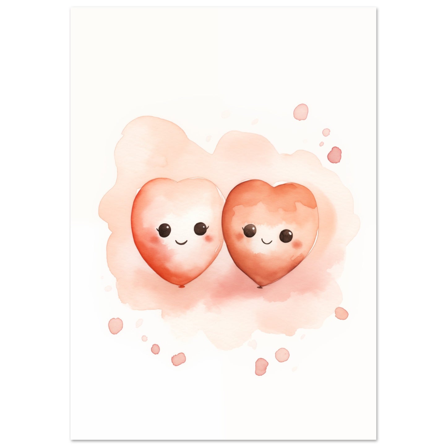 Luna und Leo's Liebe A4 21x29.7 cm - Pixara