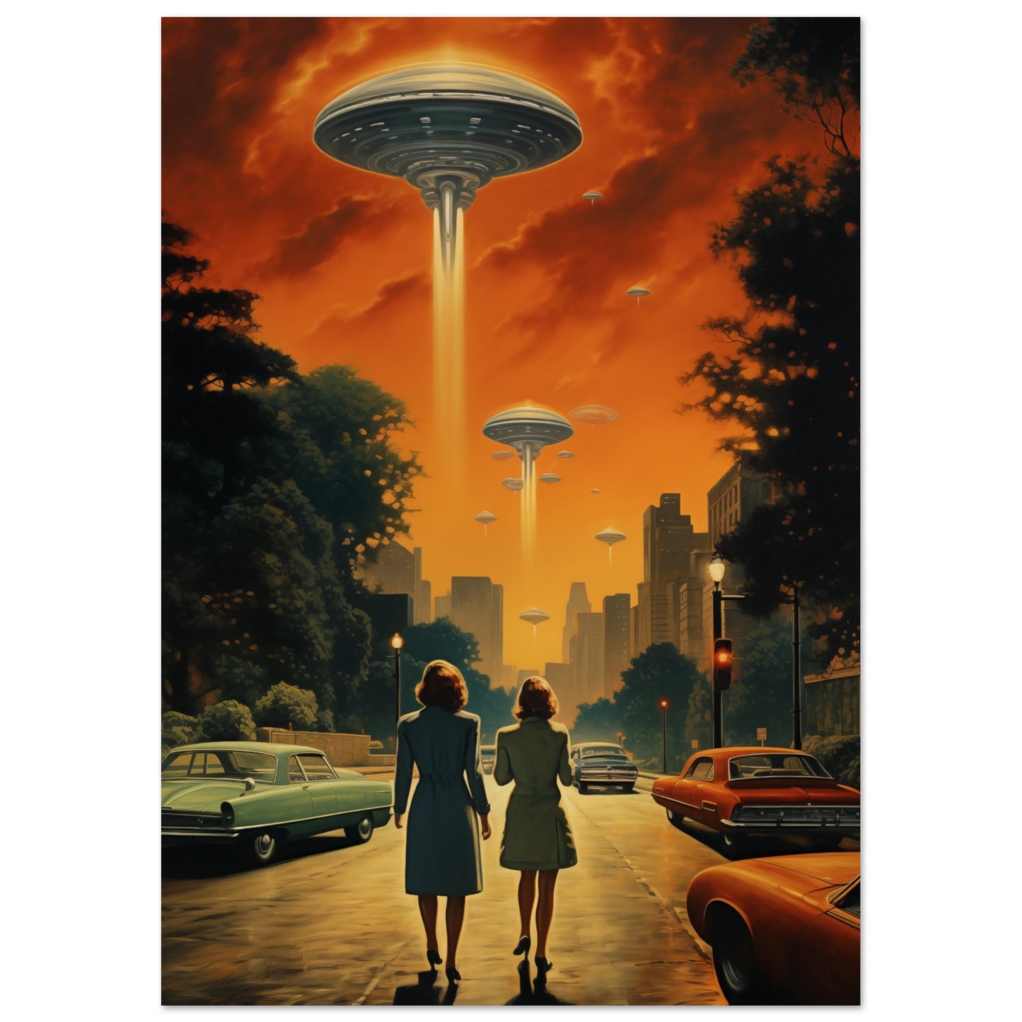 Invasion der Stille A4 21x29.7 cm - Pixara