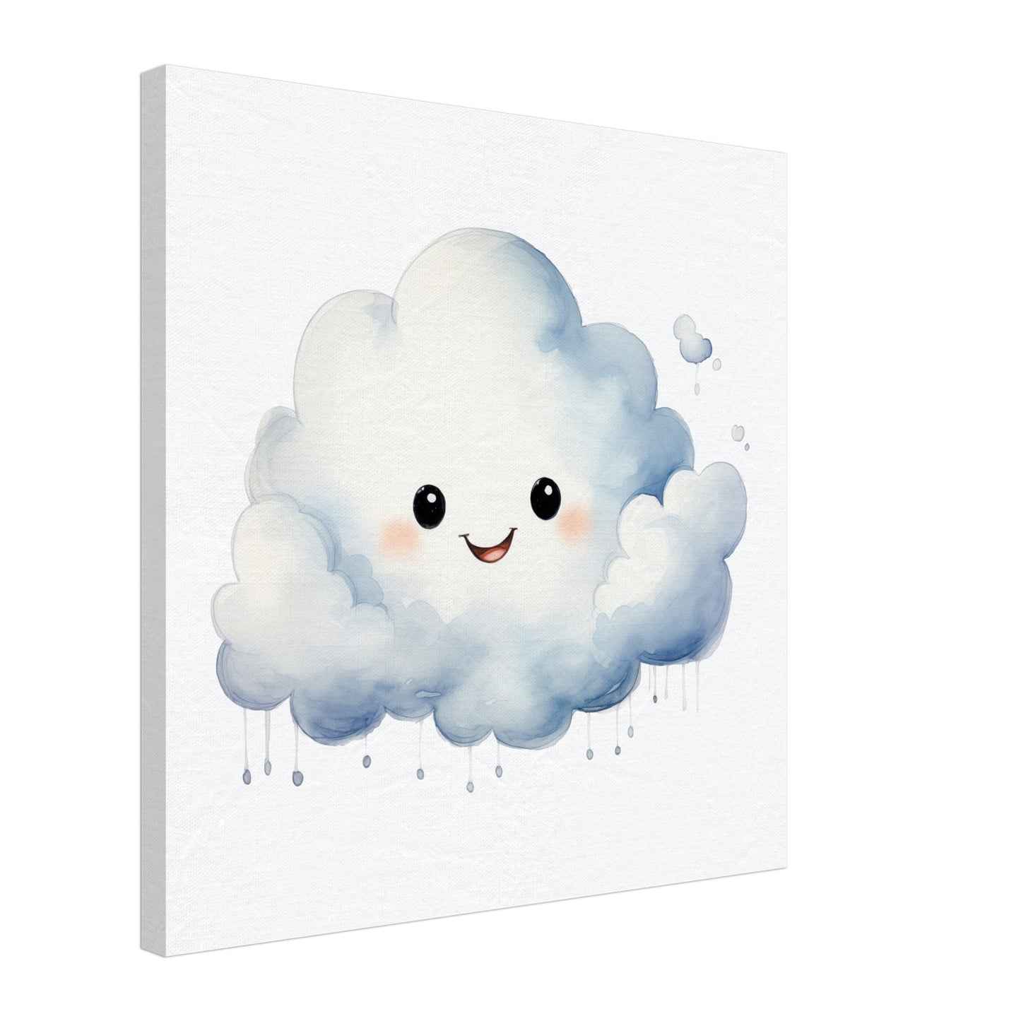 Clara, die Wolke Leinwand 50x50 cm - Pixara