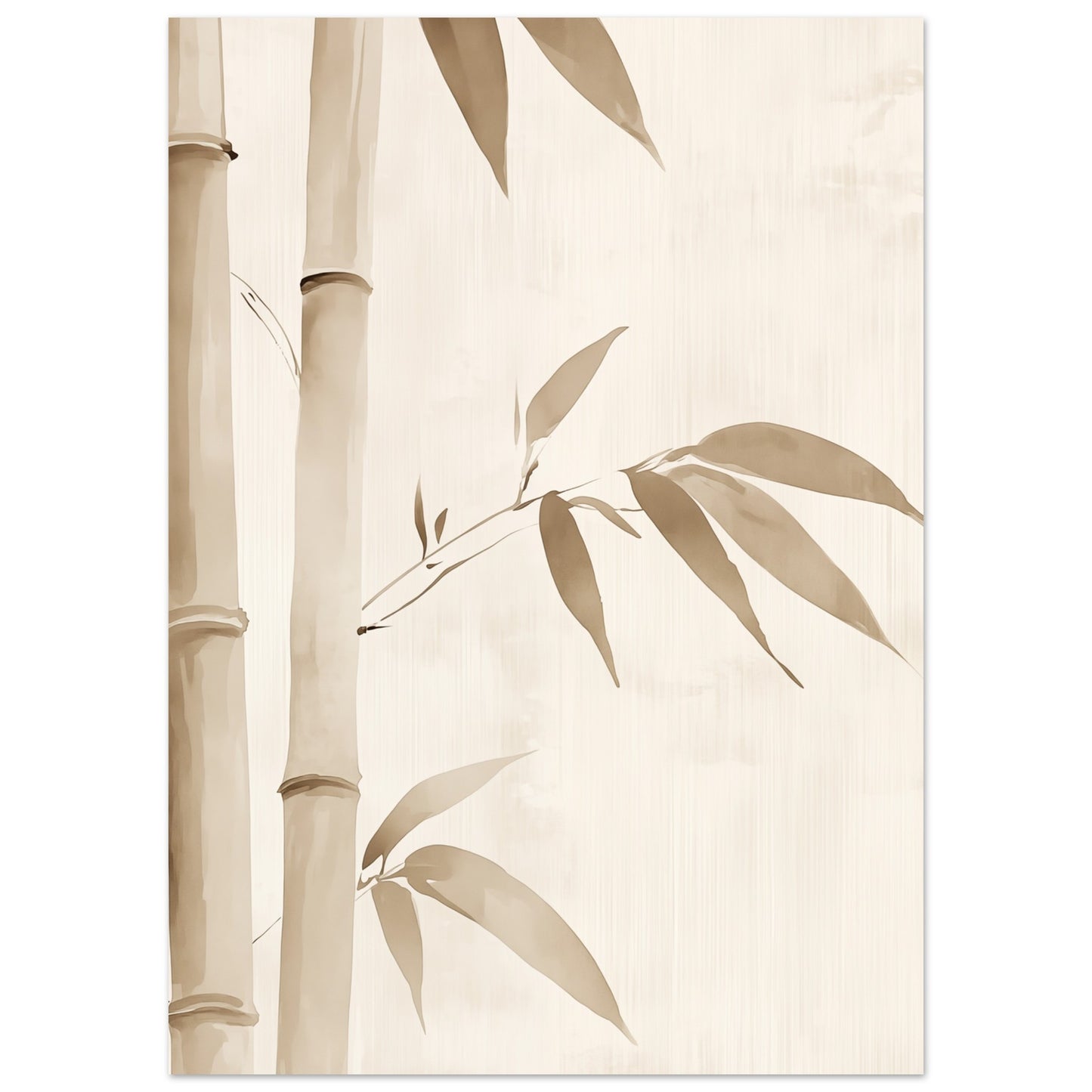 Bambus Ruhe 50x70 cm - Pixara