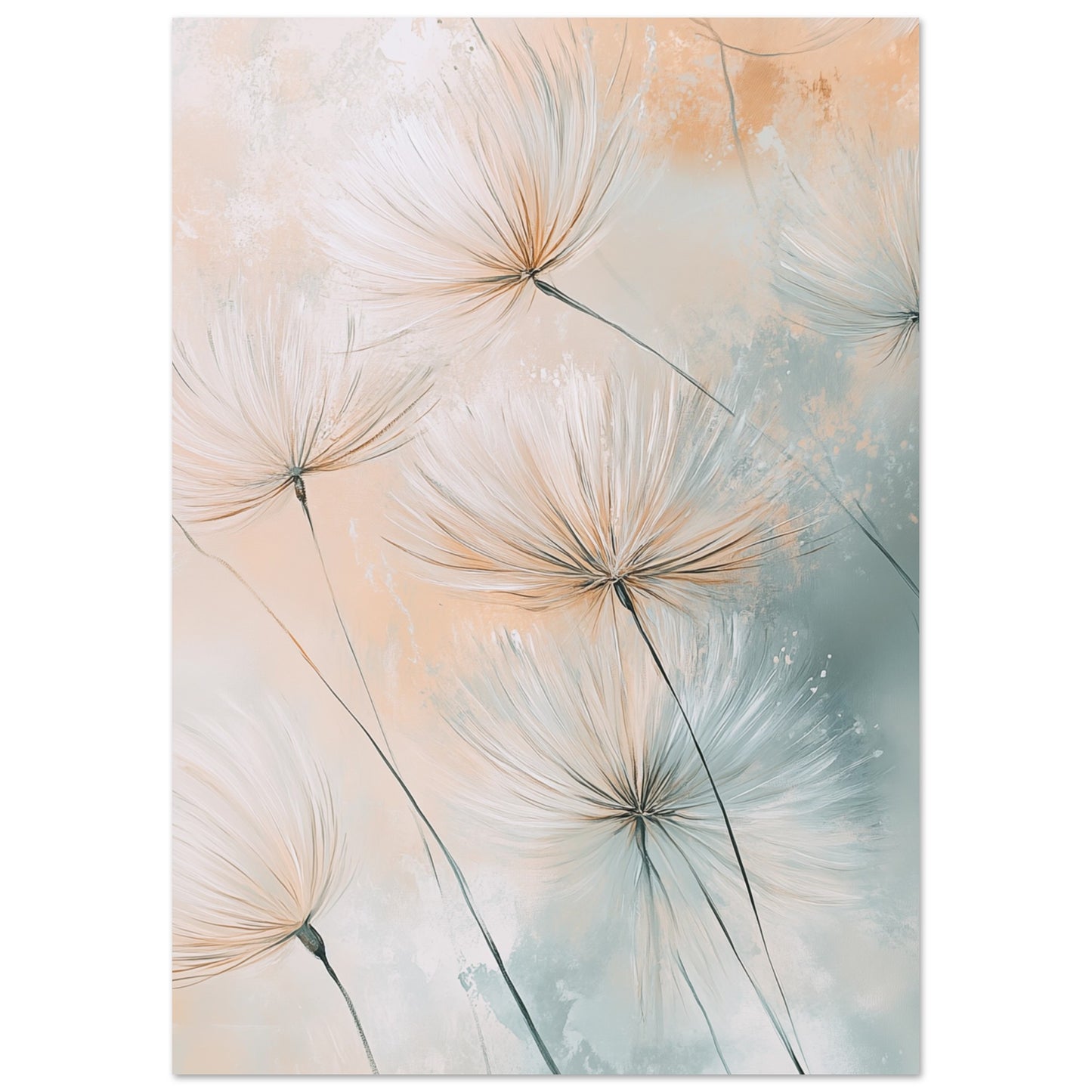 Leichtigkeit der Natur Poster A4 21x29.7 cm - Pixara