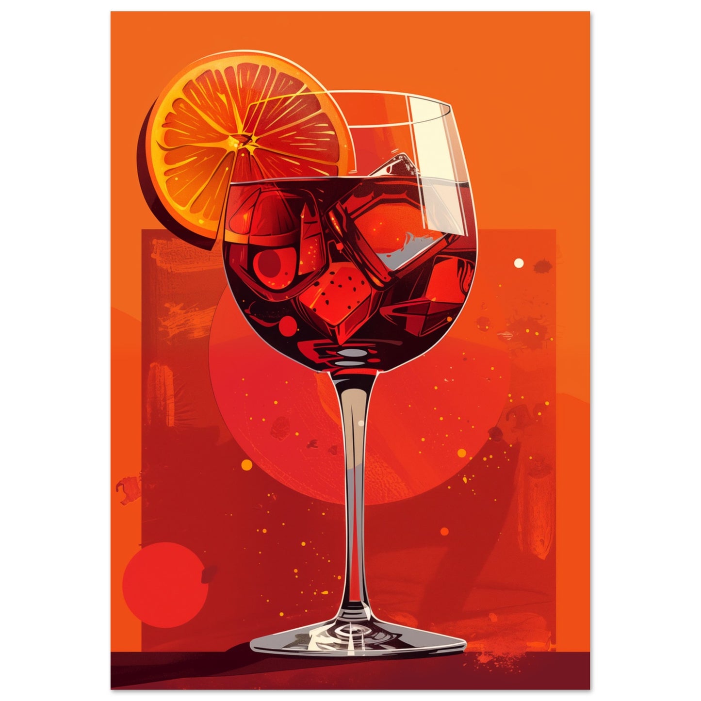 Aperol-Spritz-Genuss A4 21x29.7 cm - Pixara