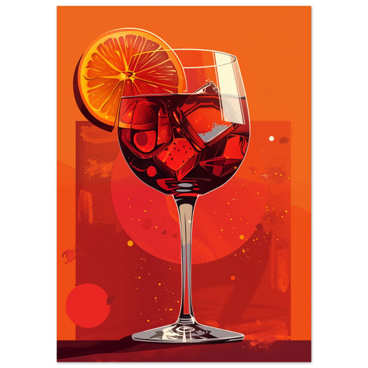 Aperol-Spritz-Genuss 50x70 cm - Pixara
