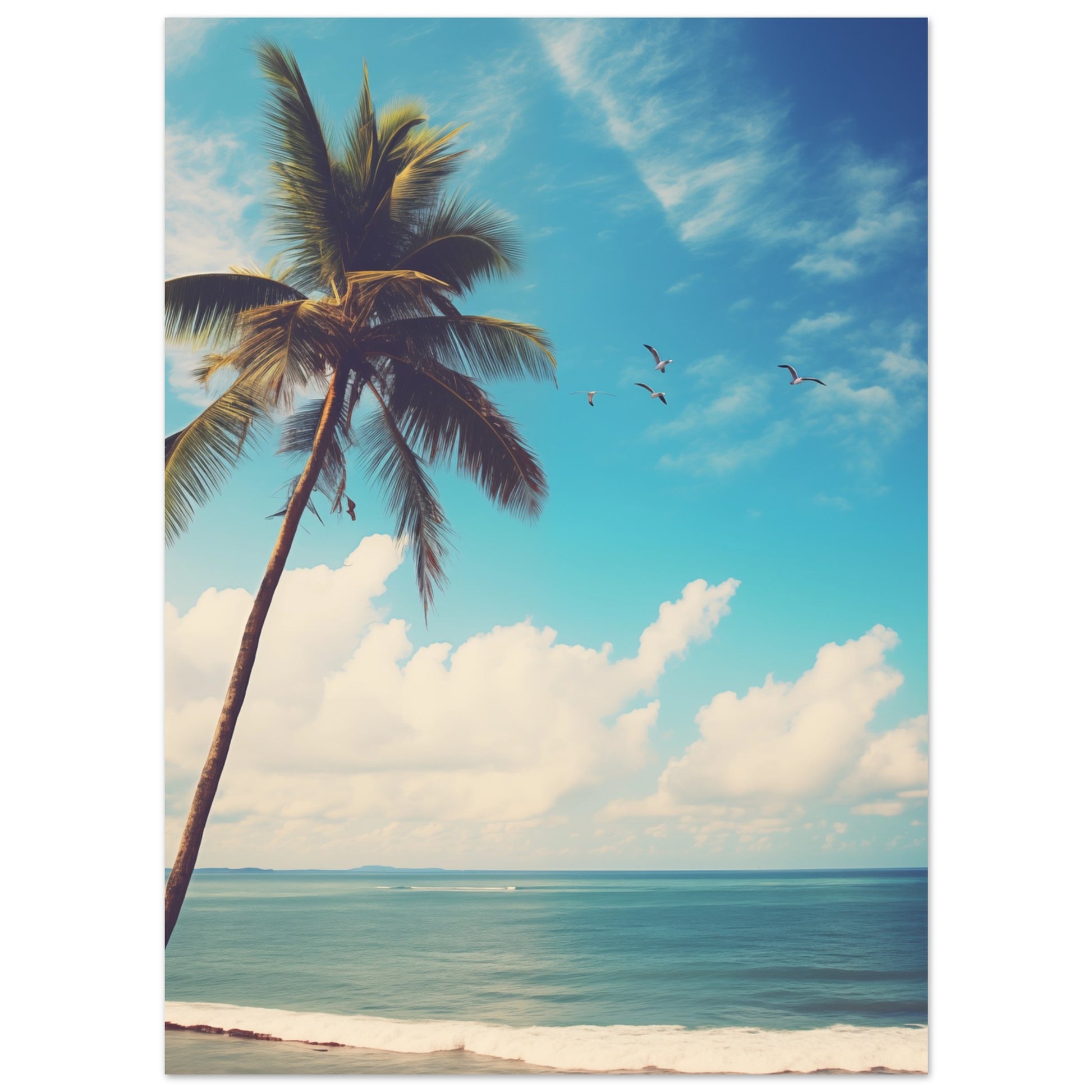 Tropische Brise Poster 13x18 cm - Pixara