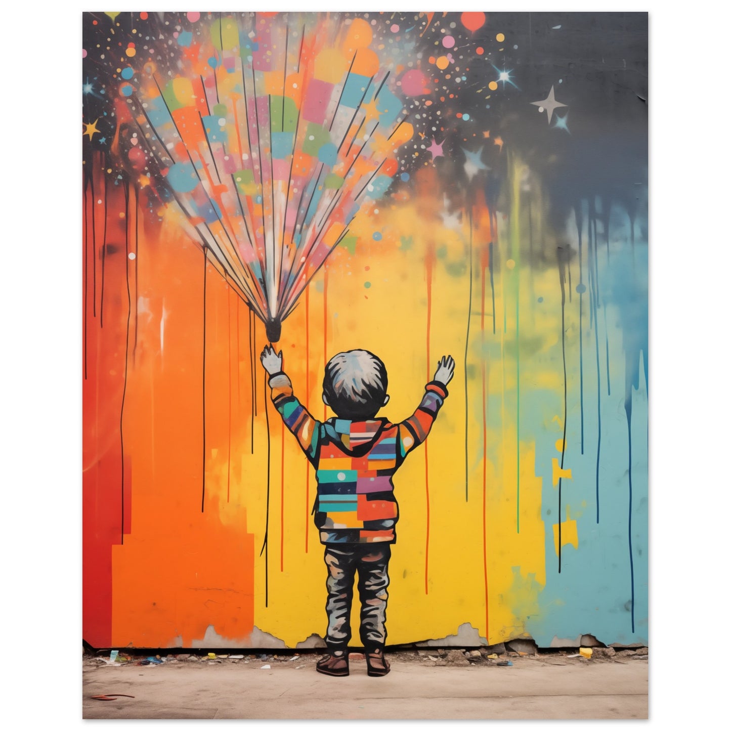 Träume des Himmels 40x50 cm - Pixara