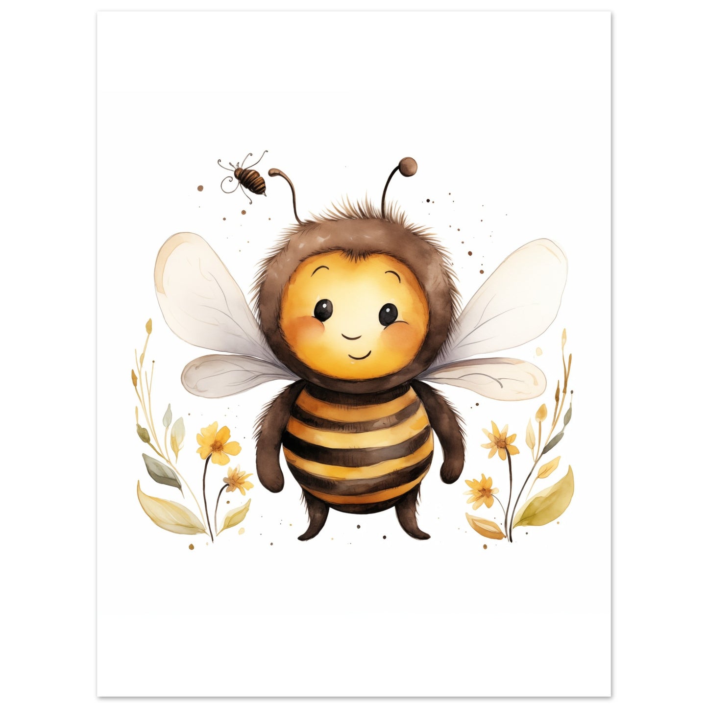 Biene "Benny" Poster 30x40 cm - Pixara