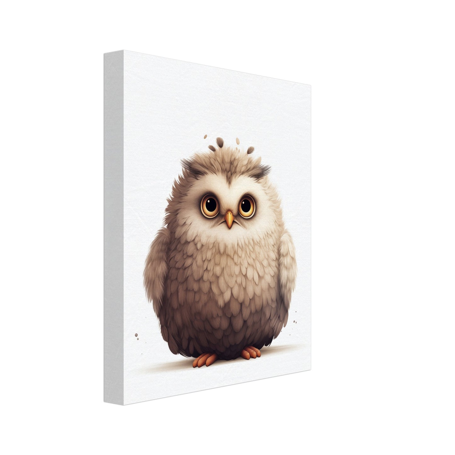 Eule "Oliver" Leinwand 20x25 cm - Pixara