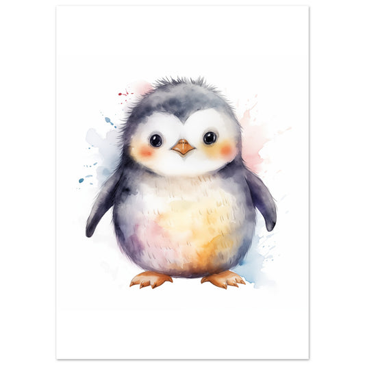 Pinguin "Pippa" Poster 50x70 cm - Pixara