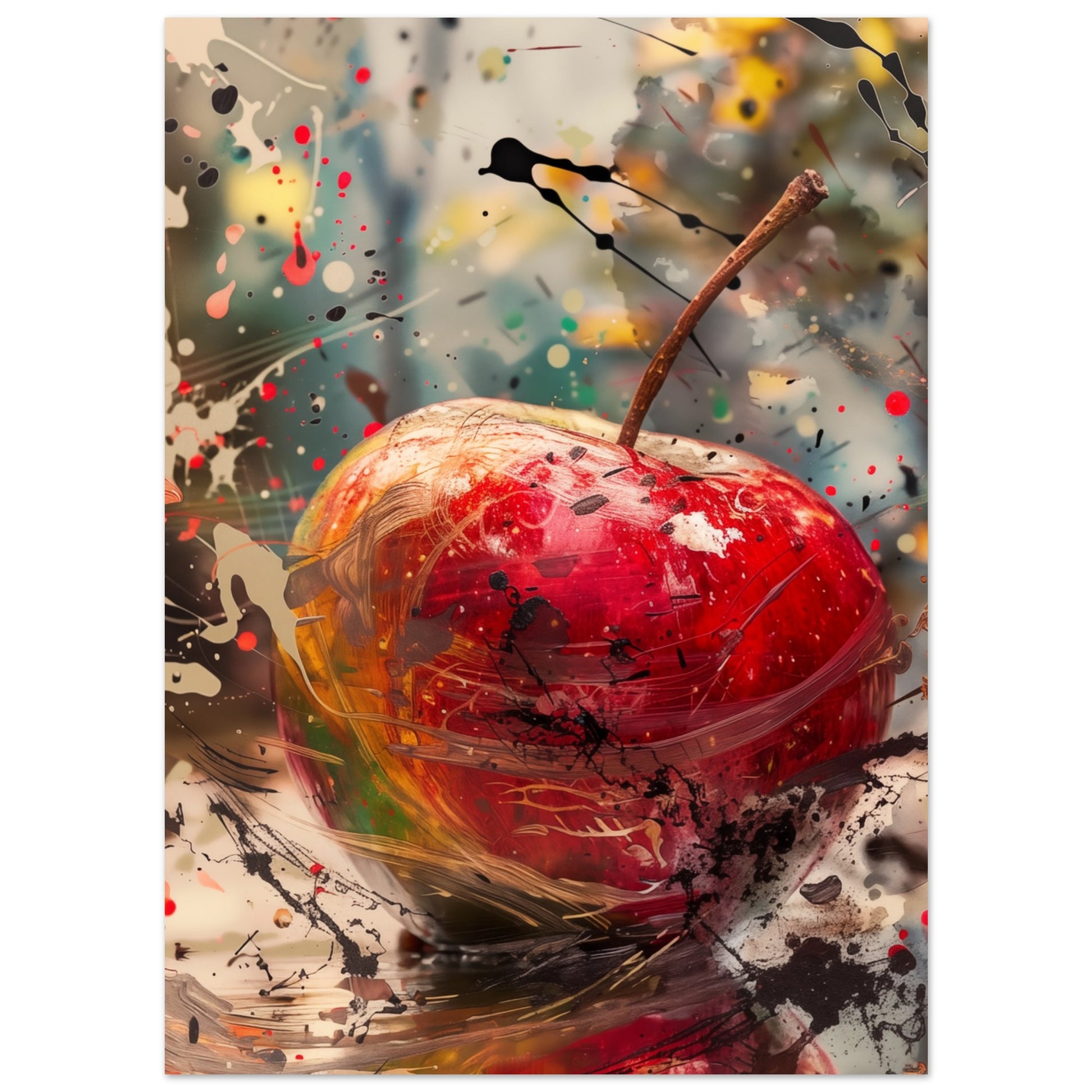 Splattered Apple 13x18 cm - Pixara