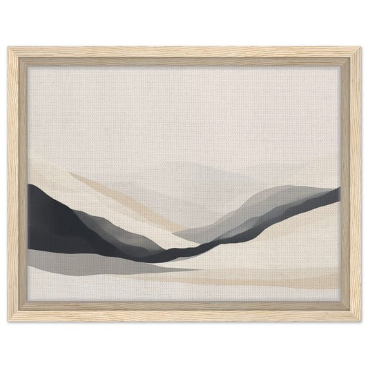 Whispers of the Valley | Gerahmte Leinwand Holzrahmen 30x40 cm - Pixara