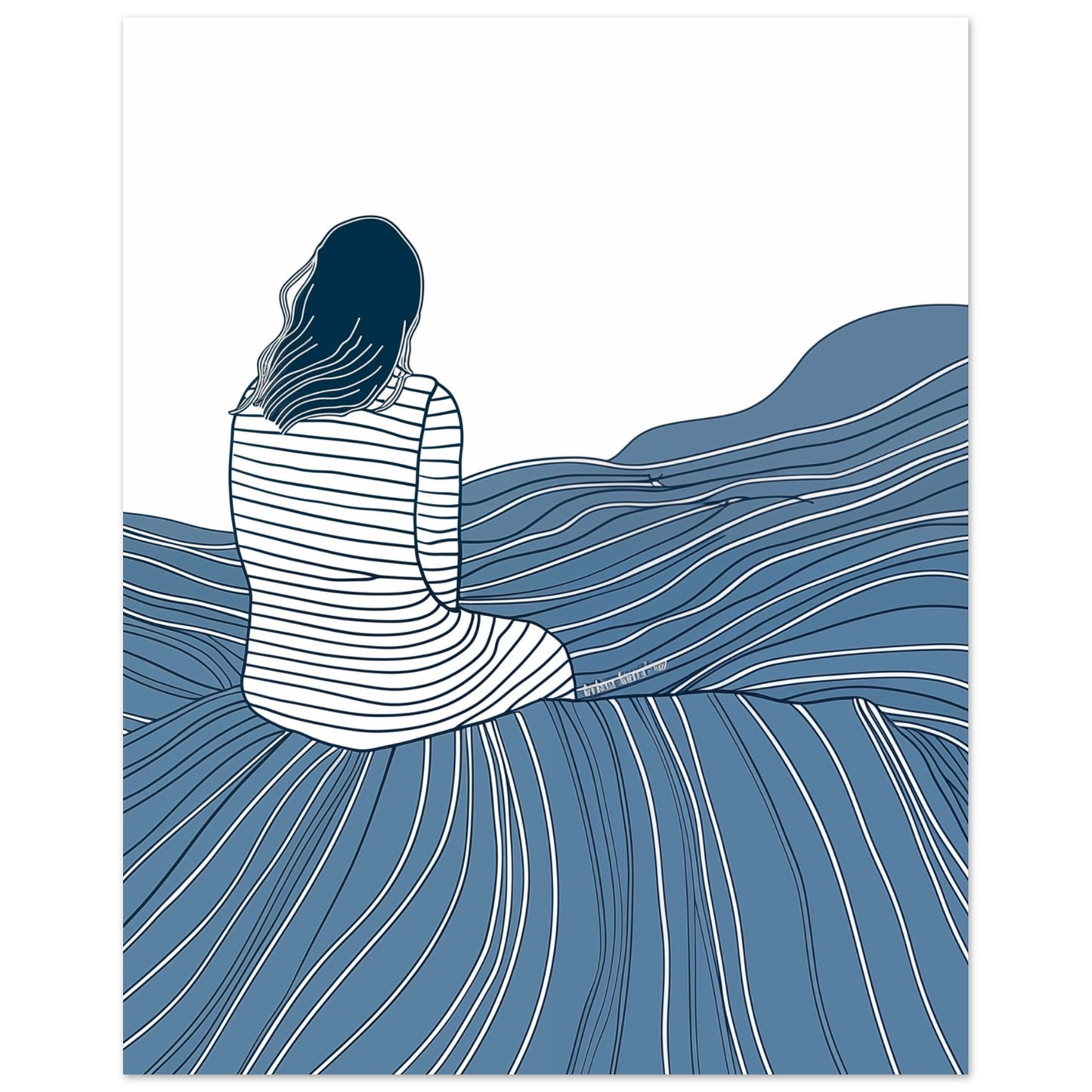 Seelenruhe 40x50 cm - Pixara