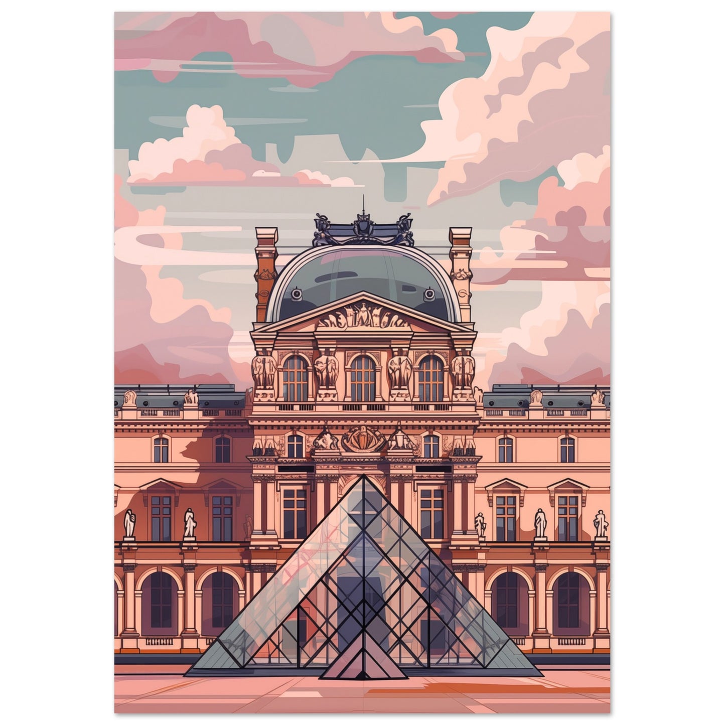 Parisian Contrast A4 21x29.7 cm - Pixara