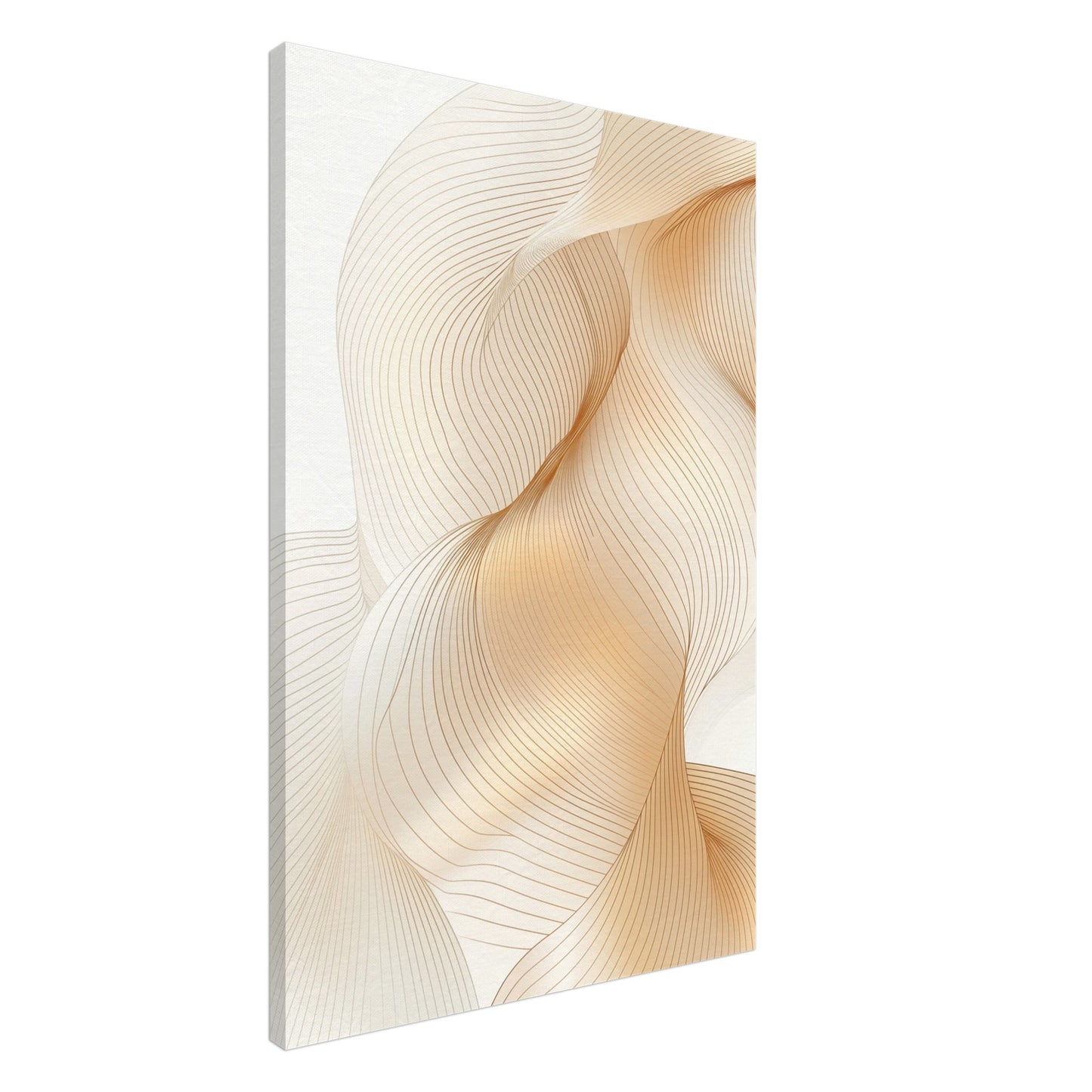 Wellen der Eleganz II Leinwand 60x90 cm - Pixara