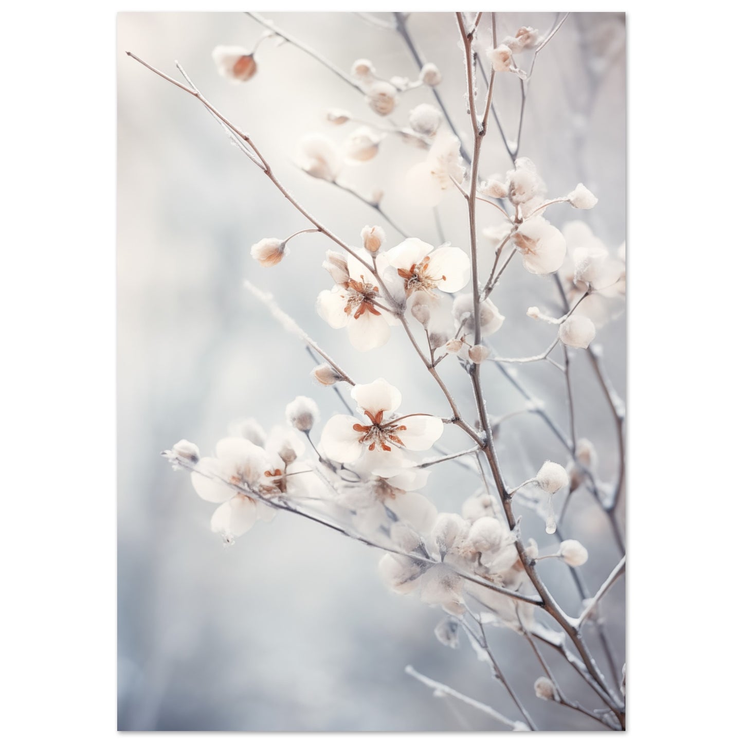 Winterflor Poster A4 21x29.7 cm - Pixara