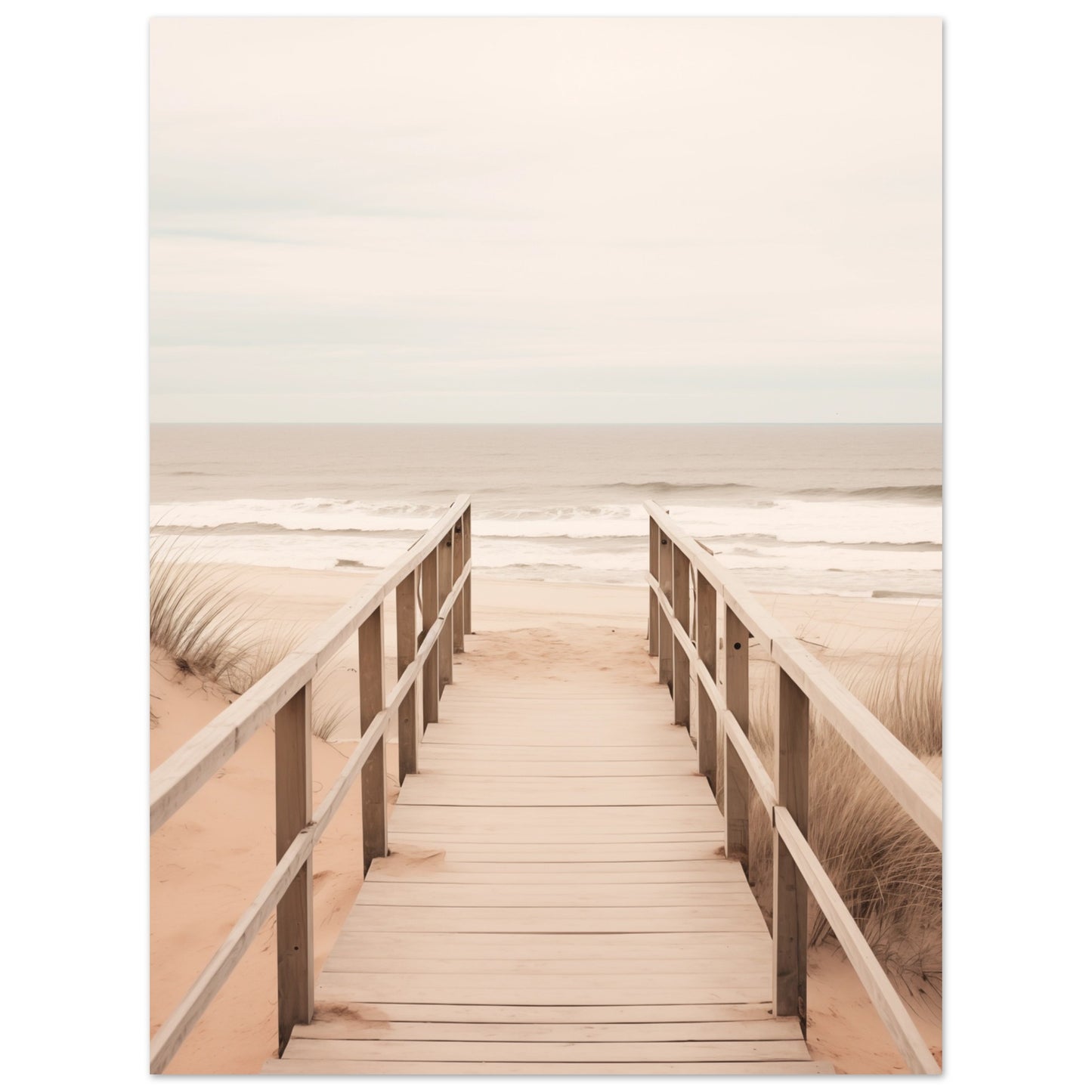 Weg zum Horizont Poster 30x40 cm - Pixara