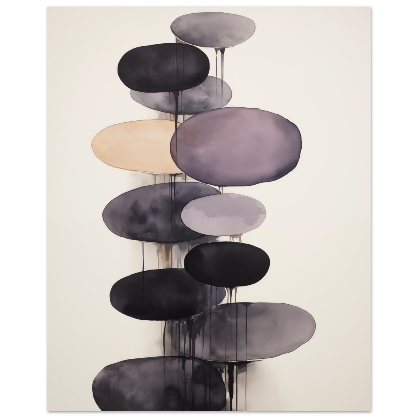 Abstrakte Harmonie Poster 20x25 cm - Pixara