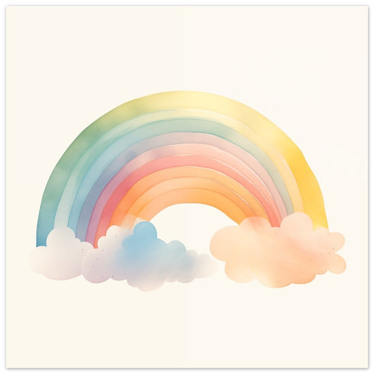 Remy's Regenbogen Poster 50x50 cm - Pixara