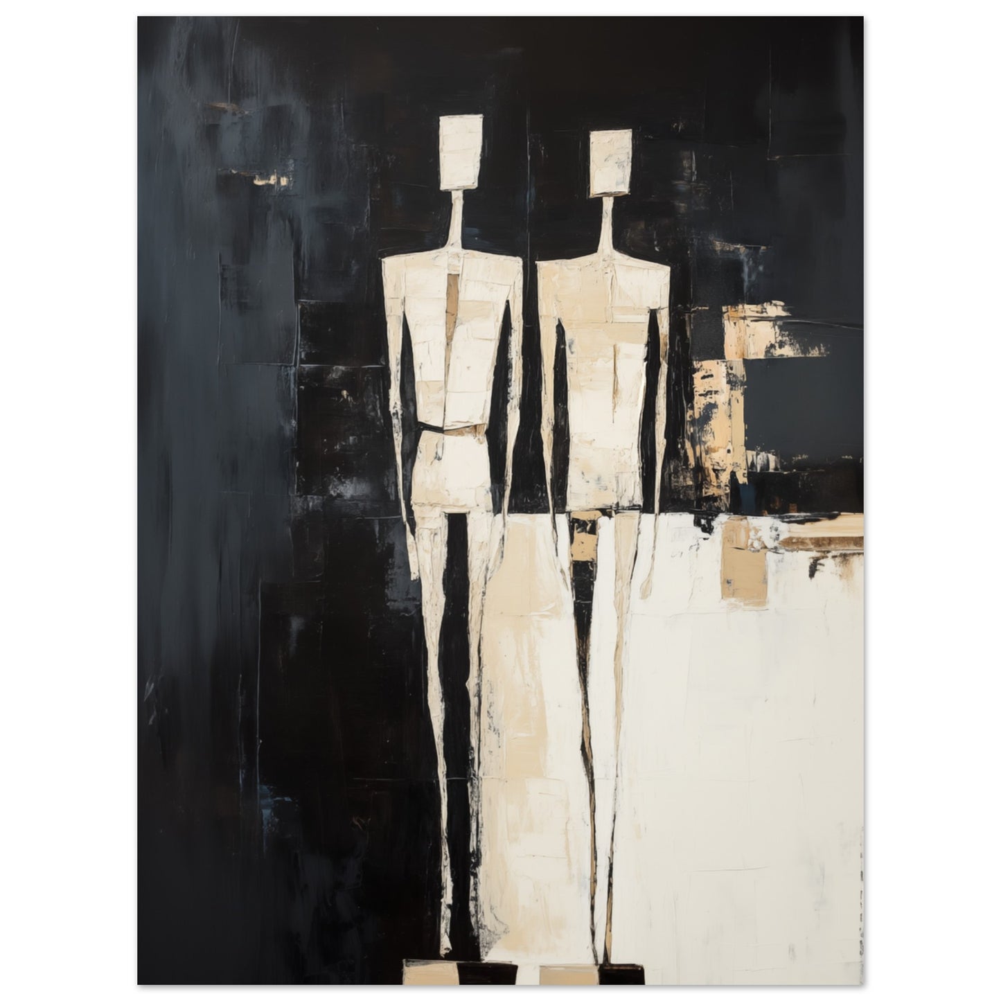 Geometrische Figuren Poster 30x40 cm - Pixara