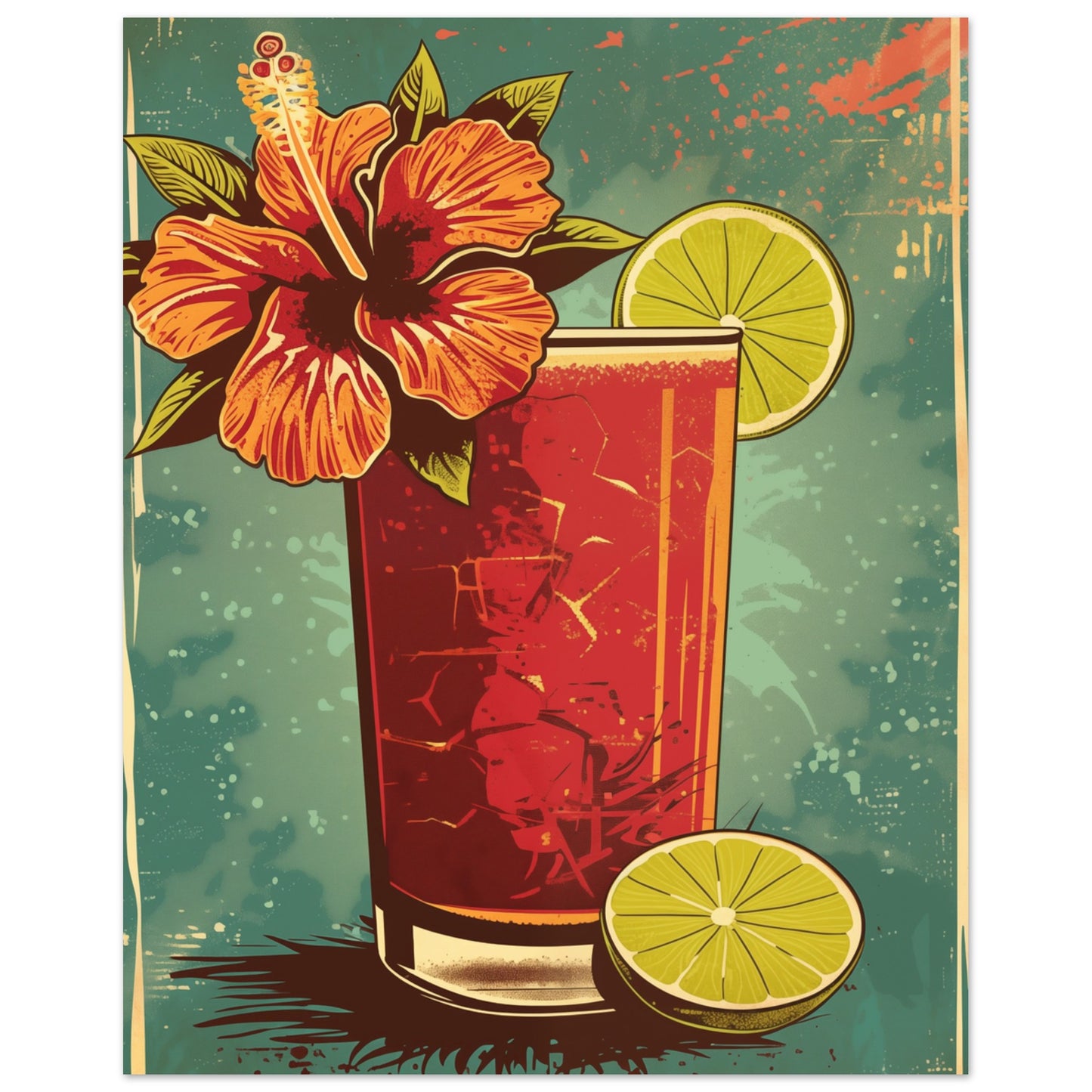 Tropical Tiki Dream 20x25 cm - Pixara