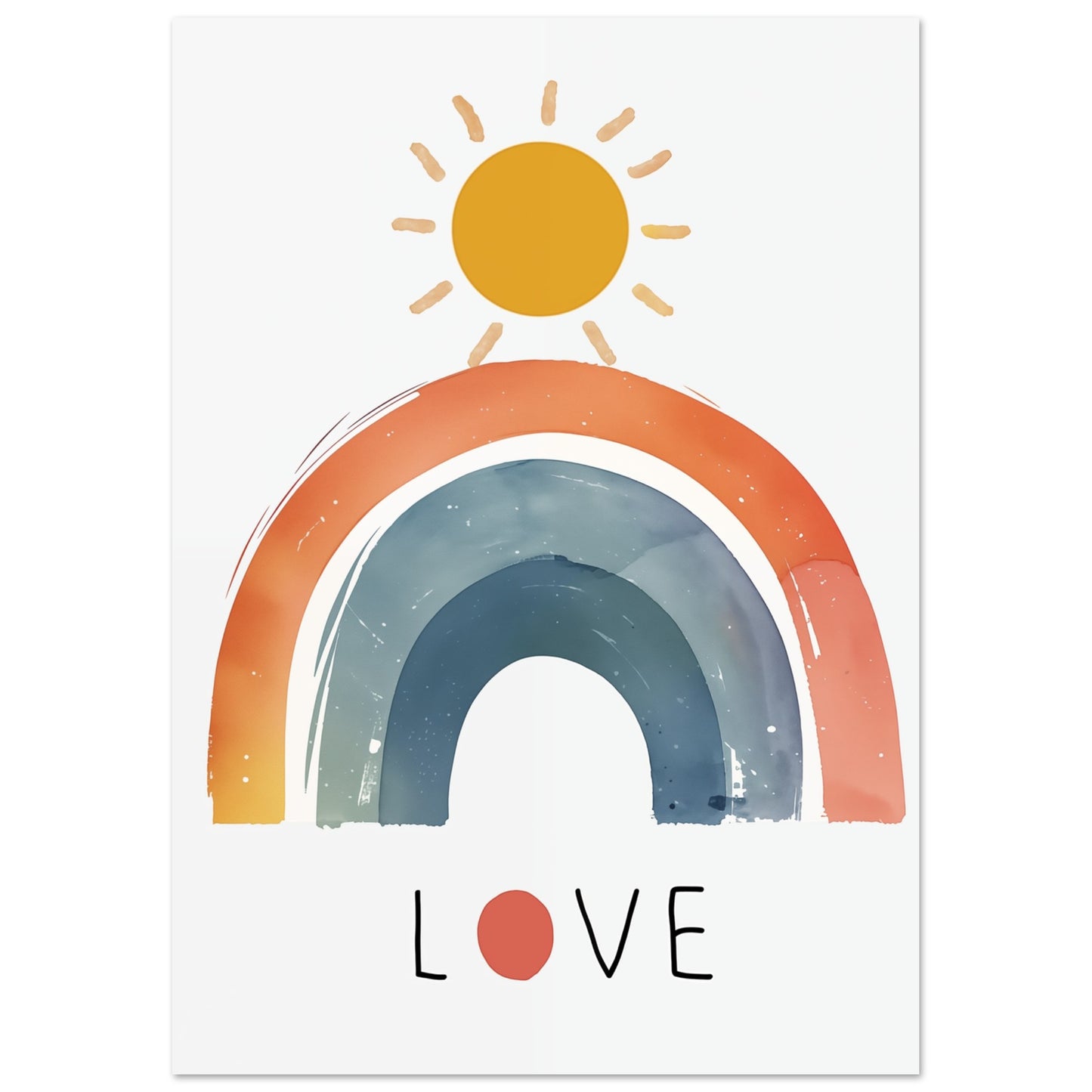 Regenbogenliebe A4 21x29.7 cm - Pixara