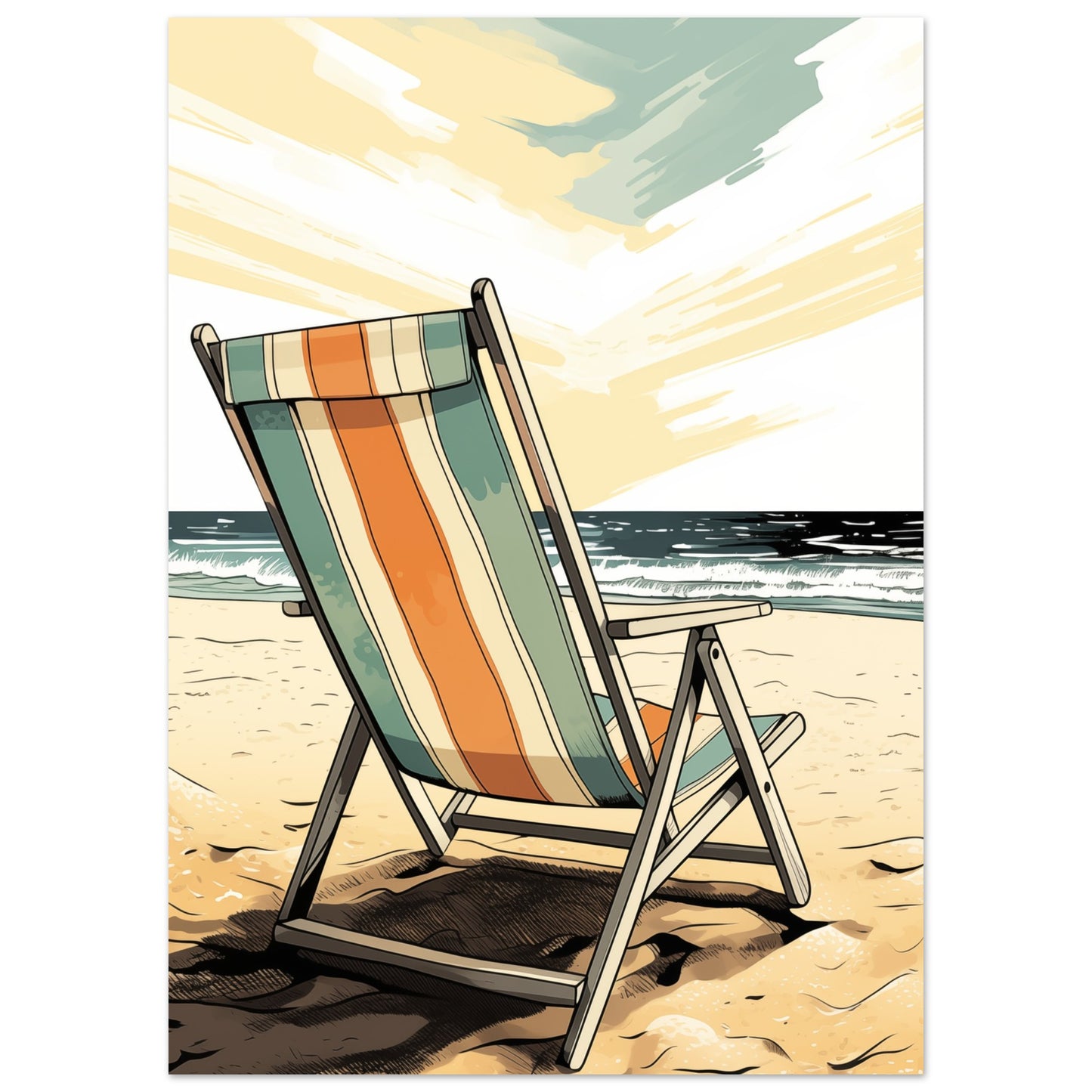 Sonnenbad 50x70 cm - Pixara