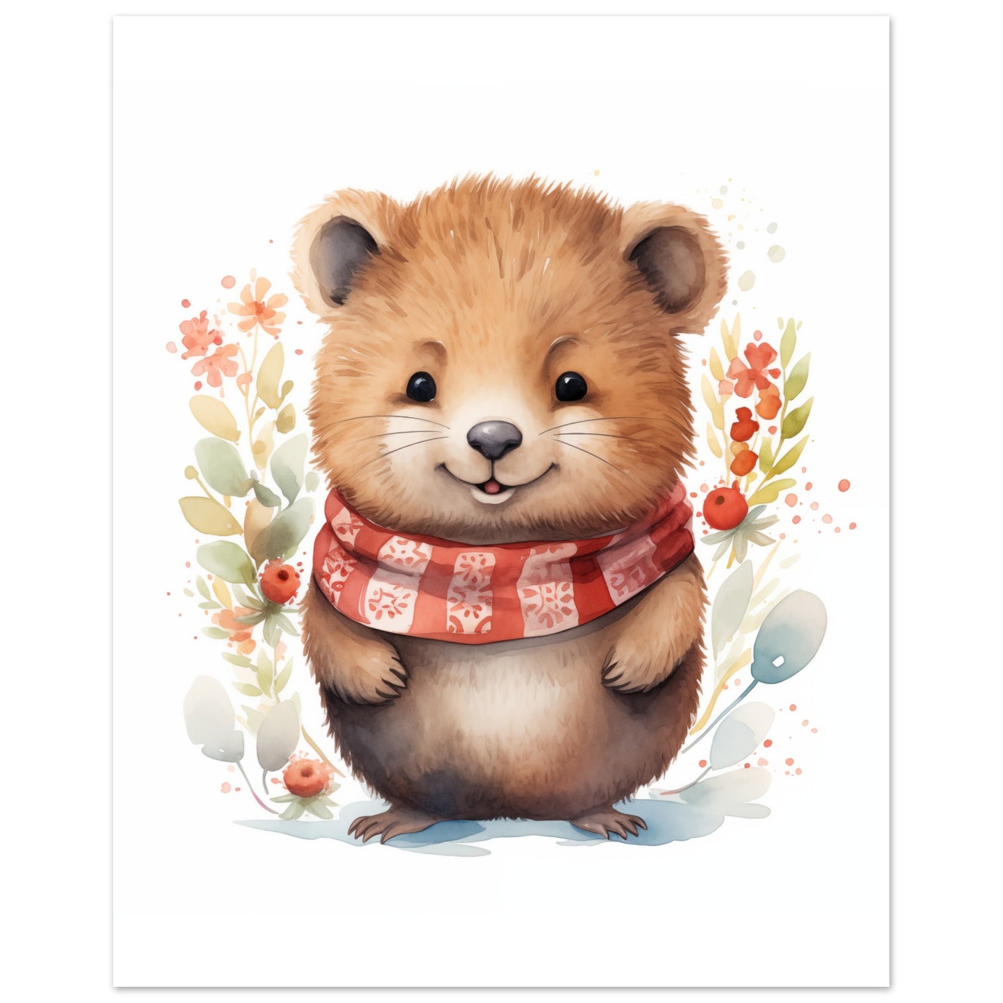 Quokka "Bella" Poster 40x50 cm - Pixara