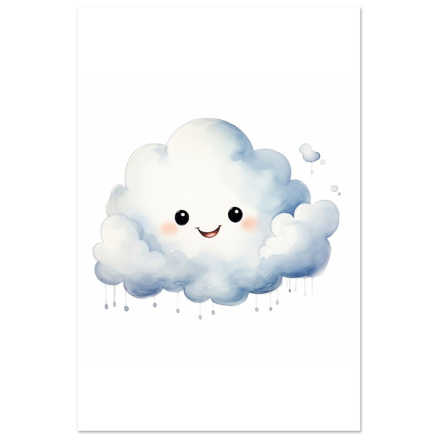 Clara, die Wolke Poster 60x90 cm - Pixara