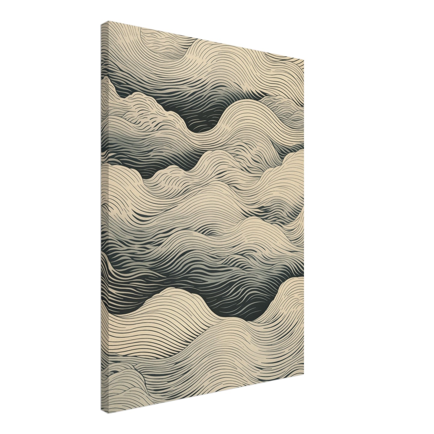 Whispering Tides Leinwand 50x70 cm - Pixara