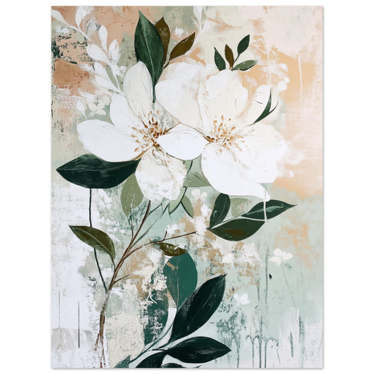 Frühlingszauber - Abstrakte Blumenpracht 30x40 cm - Pixara