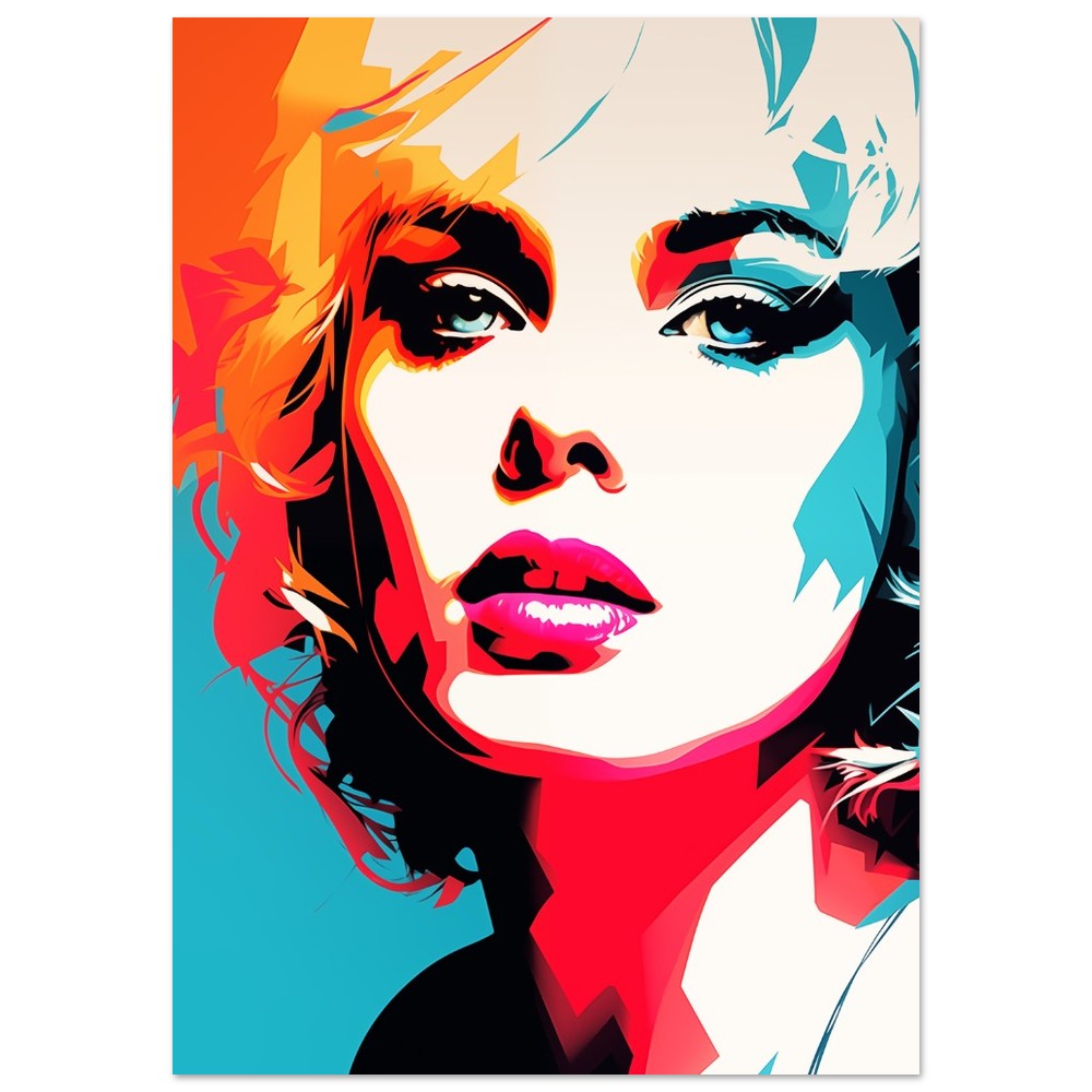 Retro Chic Muse A4 21x29.7 cm - Pixara