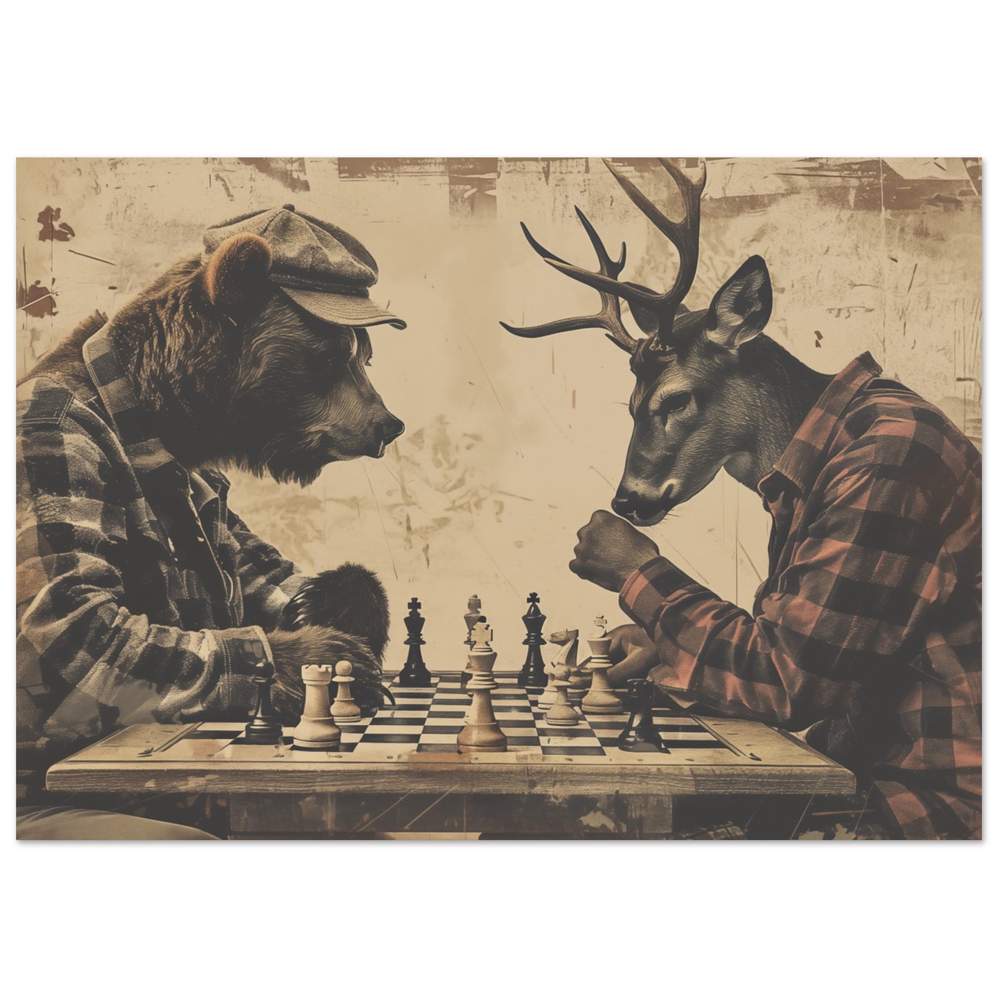 Das Strategische Duell A4 21x29.7 cm - Pixara