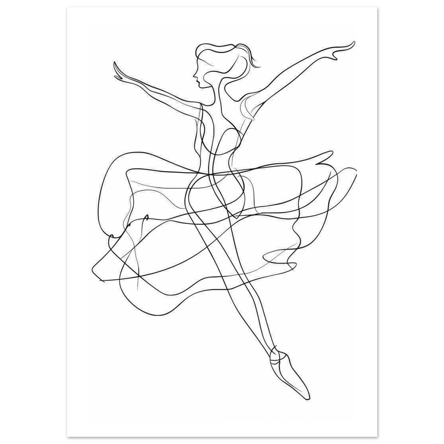 Graceful Lines 13x18 cm - Pixara