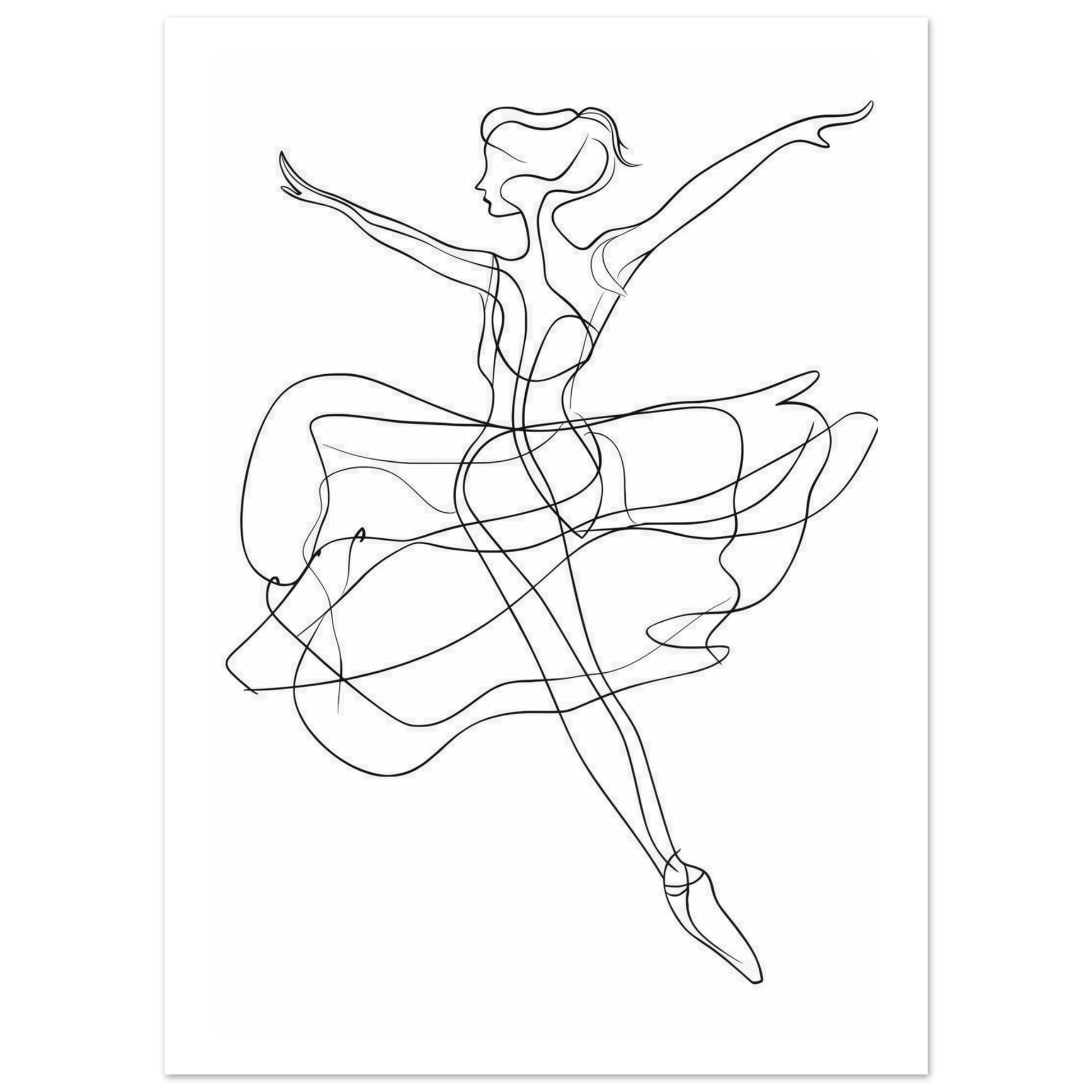 Graceful Lines 13x18 cm - Pixara