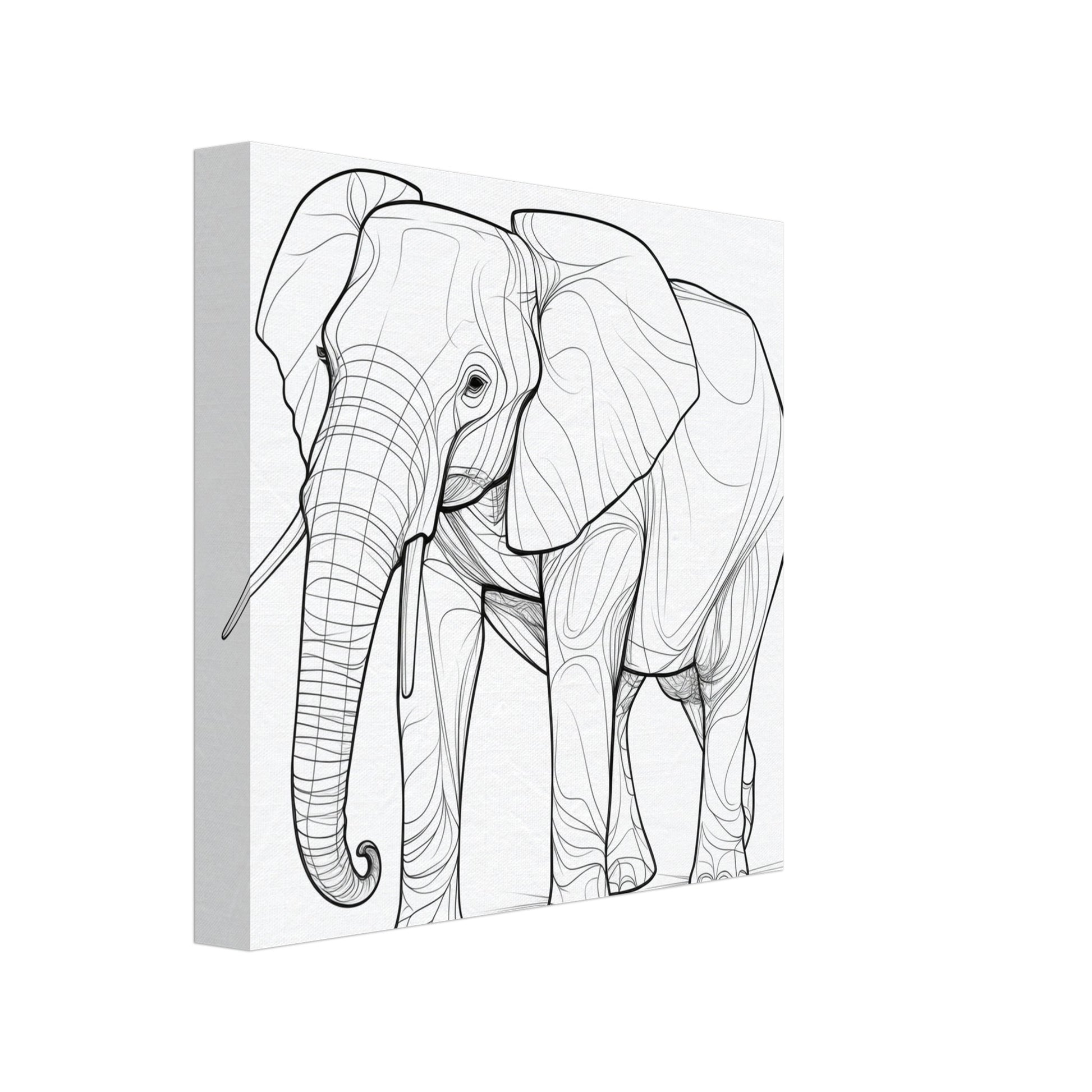 Gentle Giant Leinwand 20x20 cm - Pixara