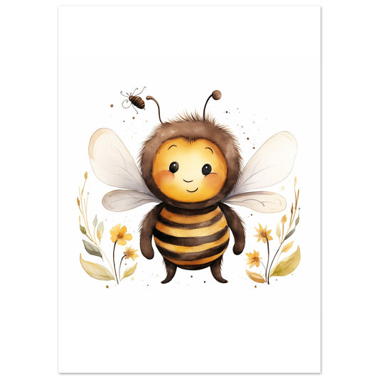 Biene "Benny" Poster 50x70 cm - Pixara