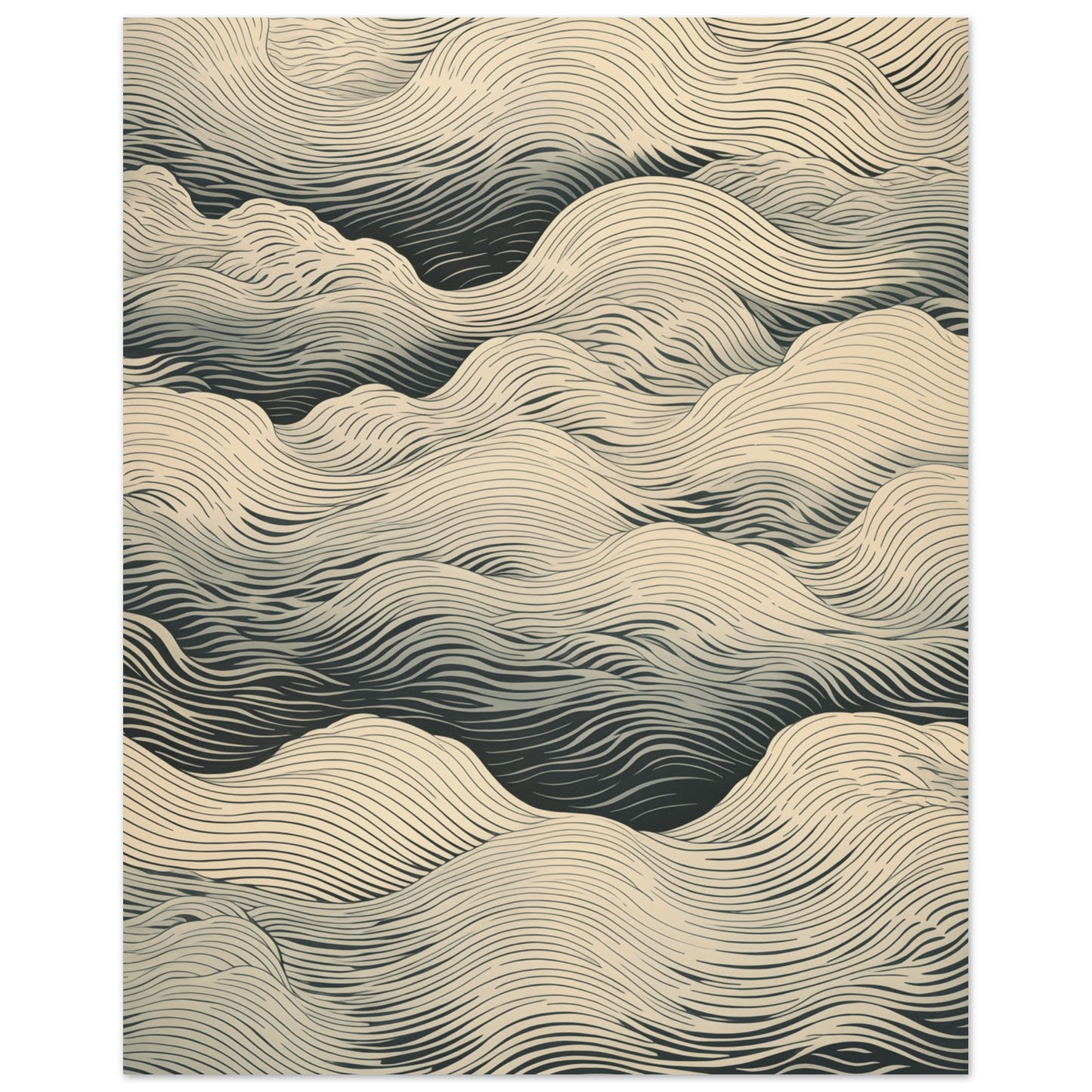 Whispering Tides Poster 20x25 cm - Pixara
