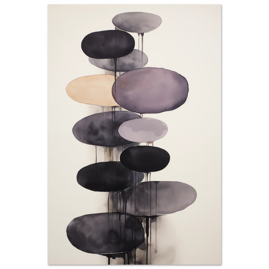 Abstrakte Harmonie Poster 60x90 cm - Pixara