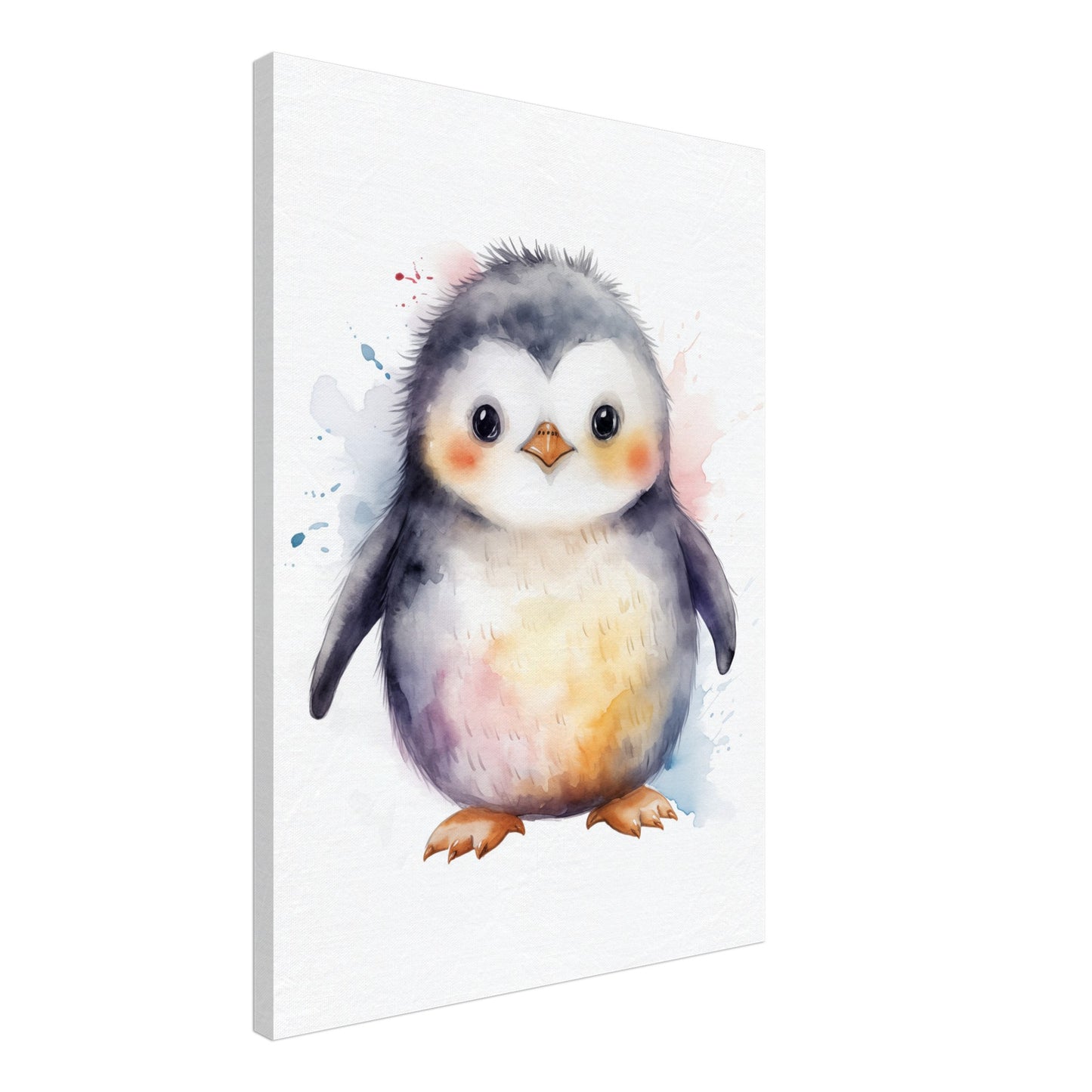 Pinguin "Pippa" Leinwand 50x70 cm - Pixara