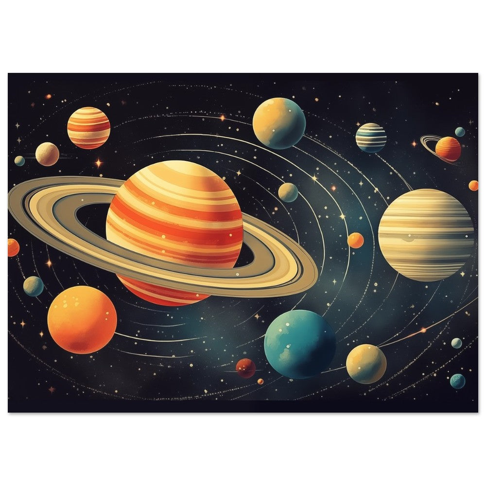 Kosmische Symphonie 13x18 cm - Pixara