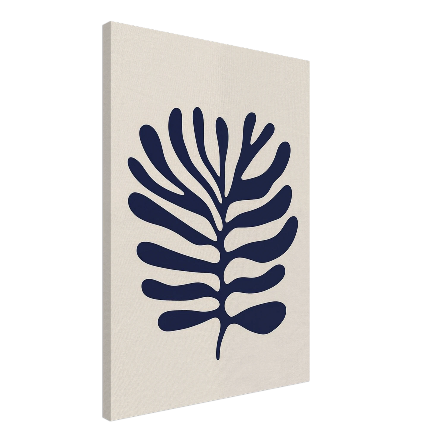 Marine Leaf No. 1 Leinwand 50x70 cm - Pixara