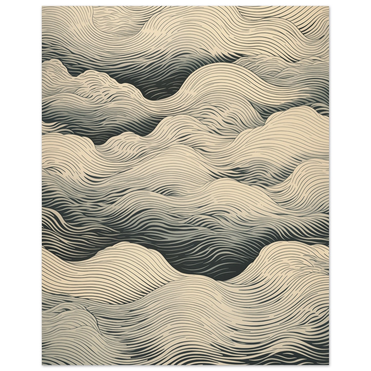 Whispering Tides Poster 40x50 cm - Pixara